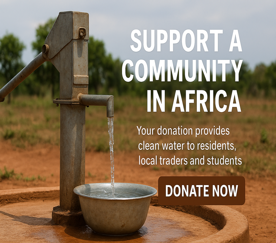 💧 Support AKAKO Community in Oyo State, Nigeria by Bringing Clean Water